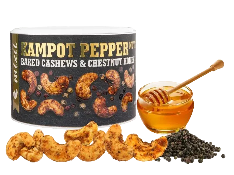 Mixit Oříšky z pece - Kampotský pepř a med 160 g